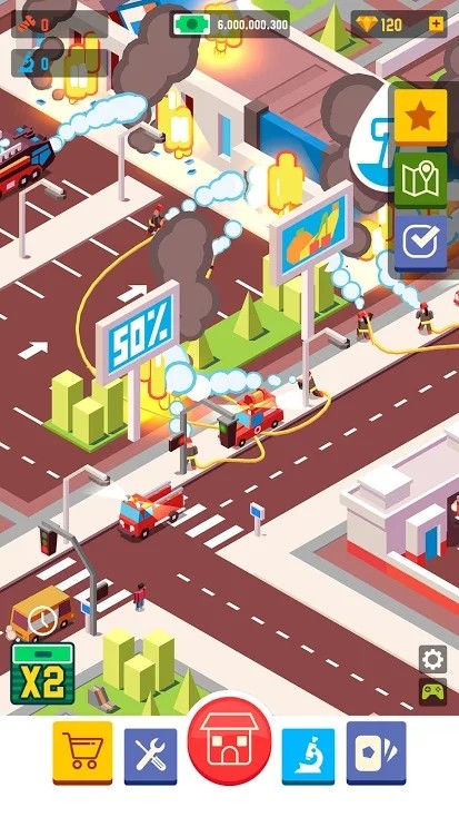 Idle Firefighter Empire Tycoon - Management Game screenshot image 5_Popularmodapk.com