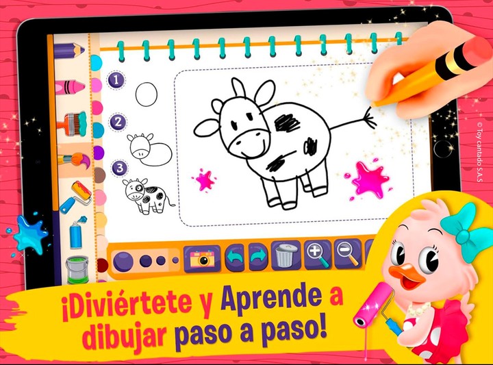 Dibujar y Colorear: La Vaca Lo screenshot image 2_Popularmodapk.com