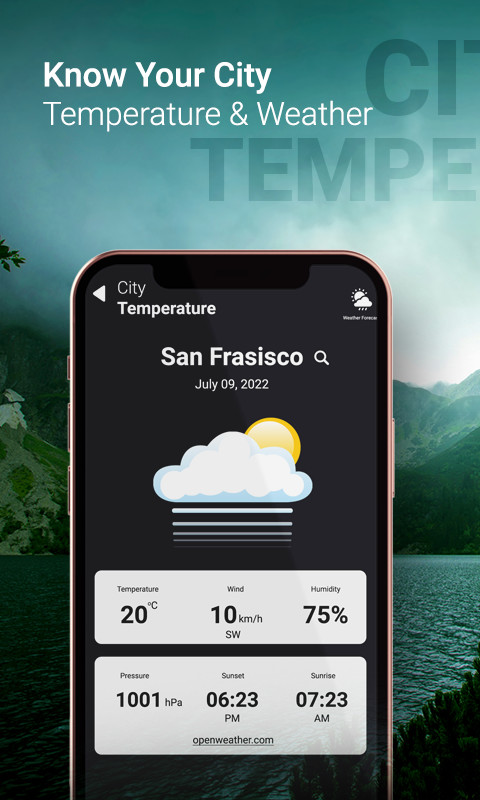 Temperature: Phone, Room, City screenshot image 1_Popularmodapk.com