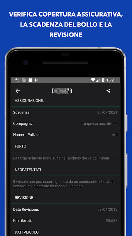 iTarga - Verify Italian license plate screenshot image 6_Popularmodapk.com