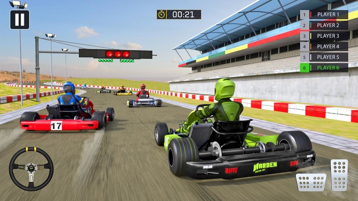 Real Kart Offline Racing Game screenshot image 2_Popularmodapk.com