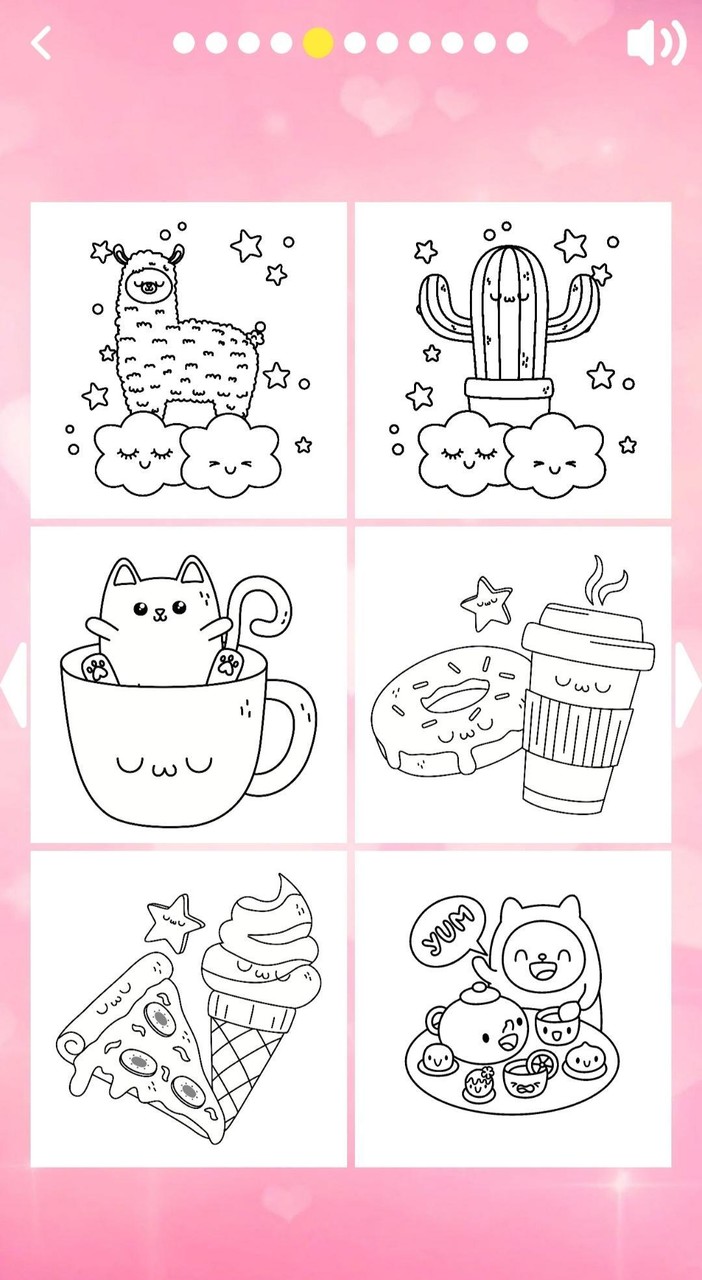 Kawaii Game Coloring Book screenshot image 3_Popularmodapk.com