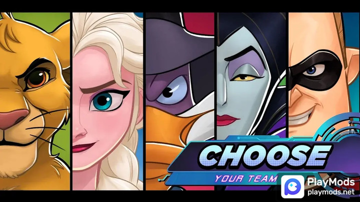 Disney Heroes: Battle Mode<span>(UNLIMITED SKILL)</span> screenshot image 2_Popularmodapk.com