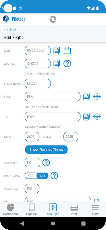 PilotLog screenshot image 11_Popularmodapk.com