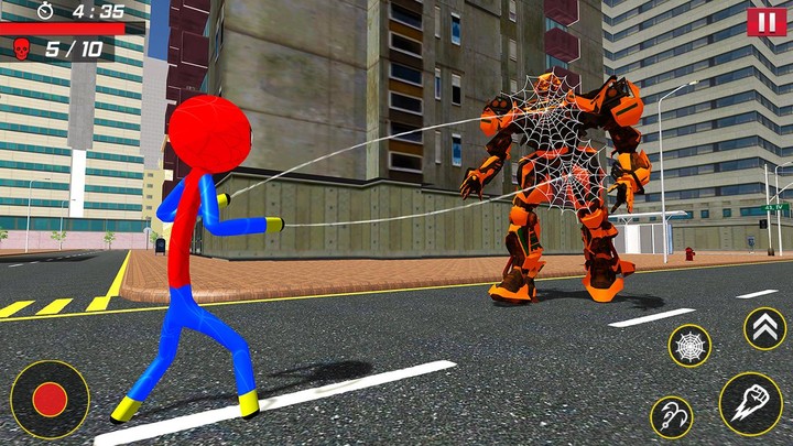 Flying Stickman Spider Rope Su screenshot image 12_Popularmodapk.com