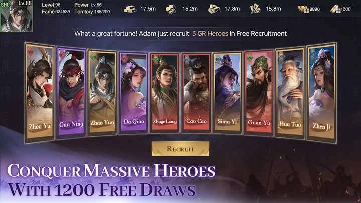 Throne of Three Kingdoms screenshot image 3_Popularmodapk.com