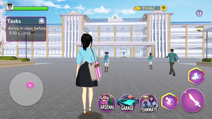 Sakura Anime School Girls 3D screenshot image 1_Popularmodapk.com
