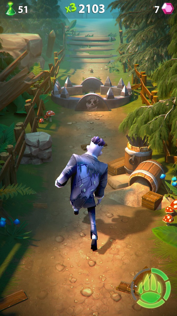 Spirit Run 2 - Temple Zombie screenshot image 1_Popularmodapk.com