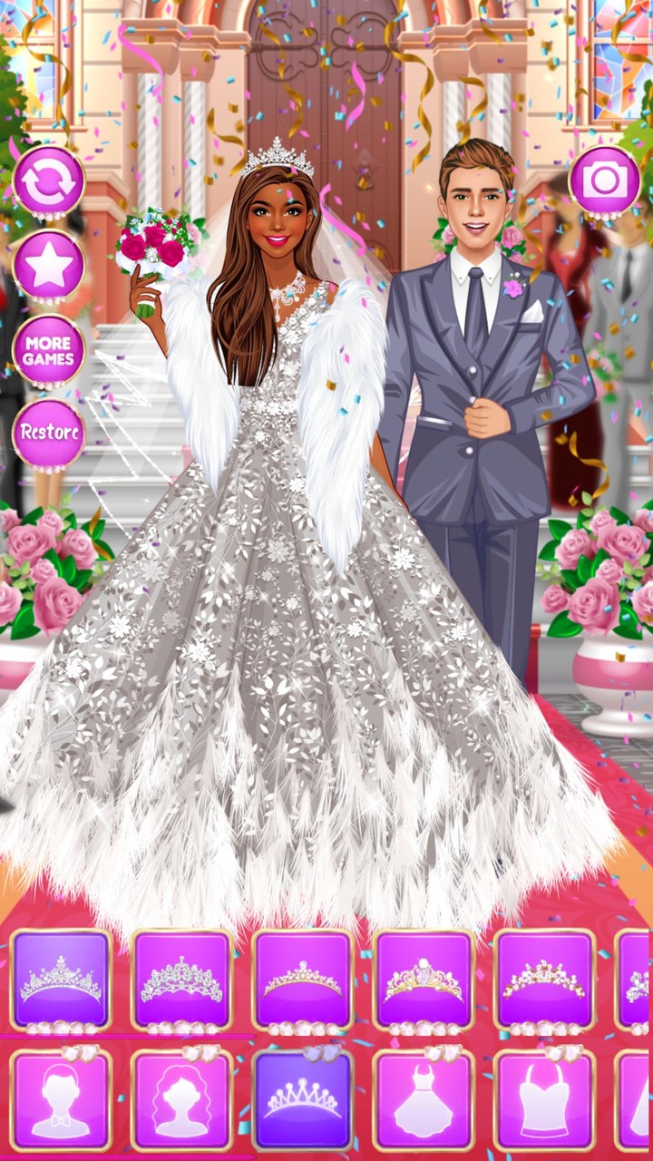 Wedding Games: Bride Dress Up screenshot image 5_Popularmodapk.com