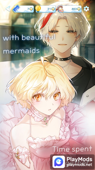 Aqua Romance: Mermaid Otome<span>(Unlock all content)</span> screenshot image 5_Popularmodapk.com
