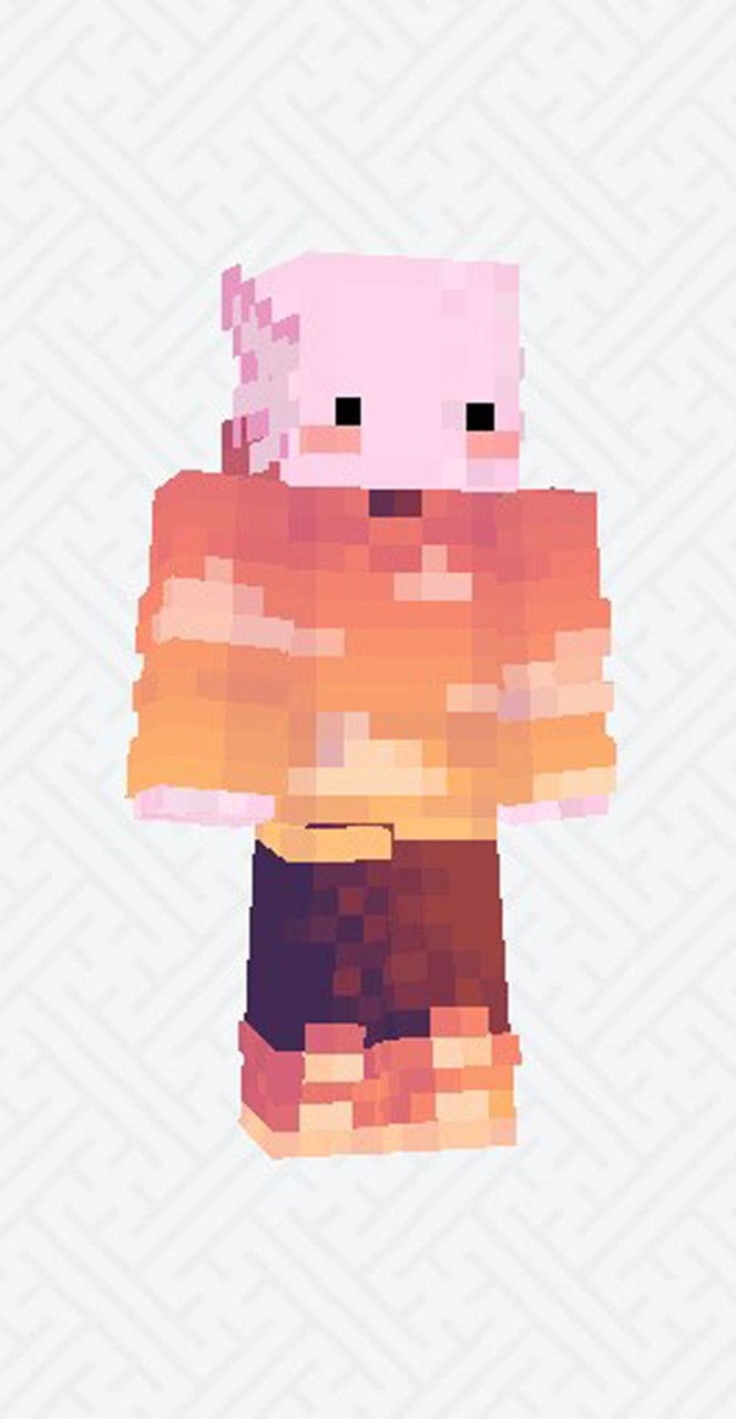 Axolotl Skin For Minecraft PE screenshot image 17_Popularmodapk.com