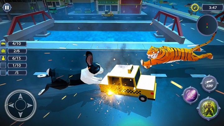 Tiger Rampage: 3D Tiger Games screenshot image 3_Popularmodapk.com