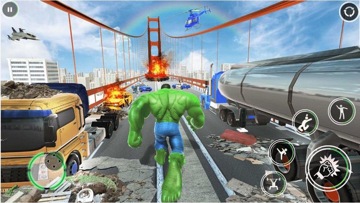 Muscle Hero : Superhero Fight screenshot image 3_Popularmodapk.com