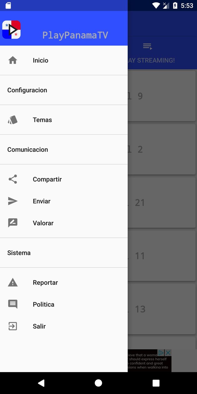 PlayPanama Tv screenshot image 4_Popularmodapk.com