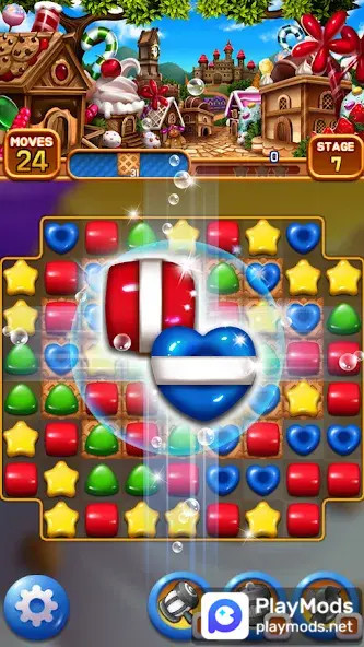 Sweet Cookies Kingdom_Match 3<span>(mod)</span> screenshot image 5_Popularmodapk.com