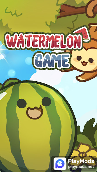 Watermelon Game : Monkey Land<span>(No Ads)</span> screenshot image 1_Popularmodapk.com