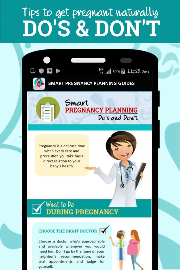 SMART PREGNANCY PLANNING GUIDE screenshot image 5_Popularmodapk.com