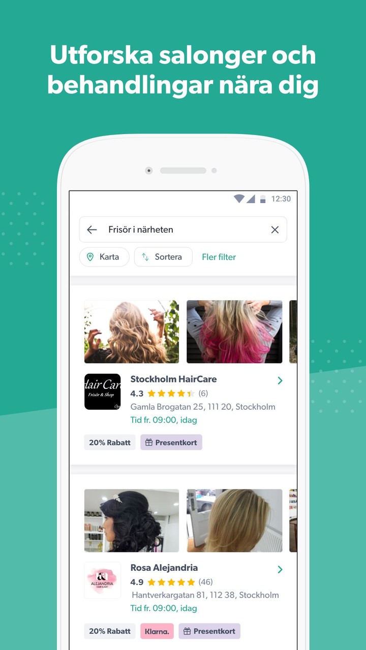 Bokadirekt: Skönhet & Hälsa screenshot image 19_Popularmodapk.com