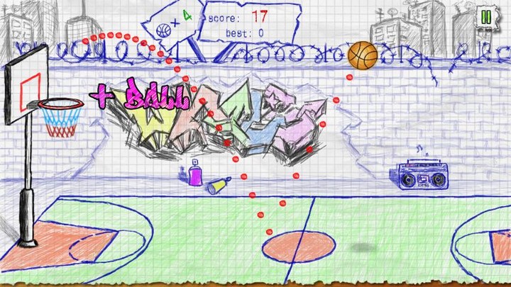 Doodle Basketball screenshot image 5_Popularmodapk.com