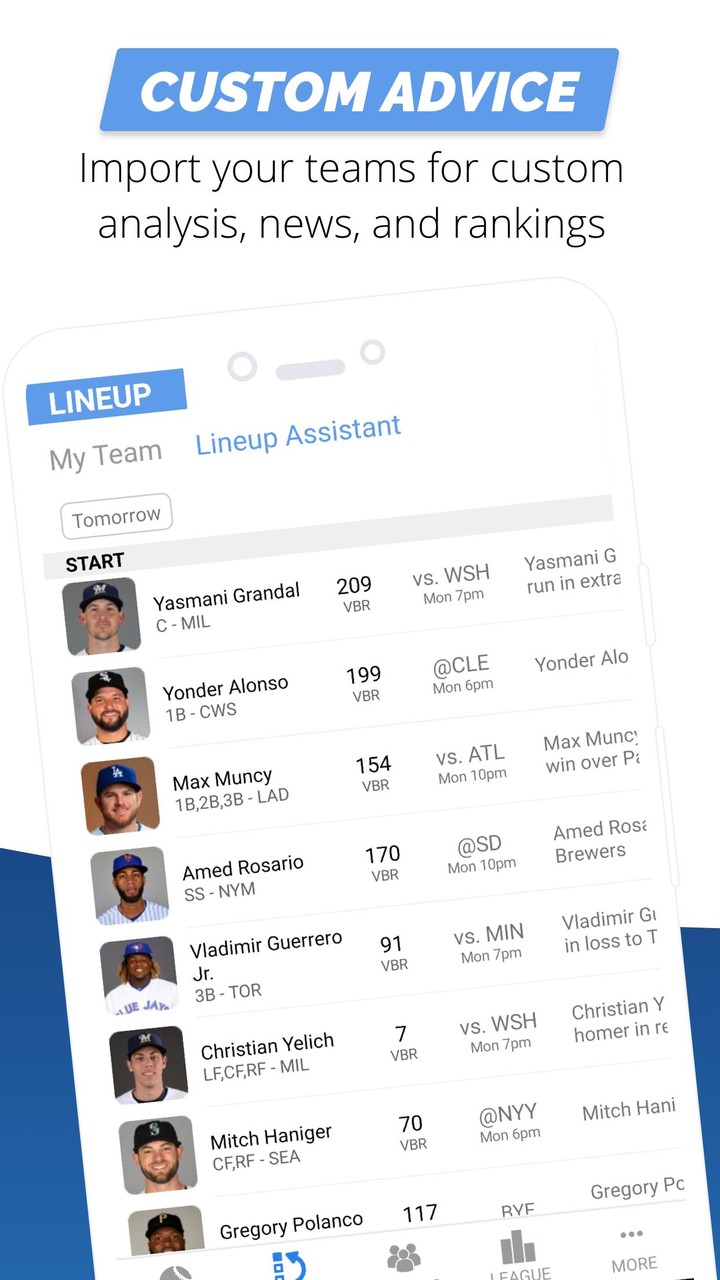 Fantasy Baseball My Playbook screenshot image 11_Popularmodapk.com