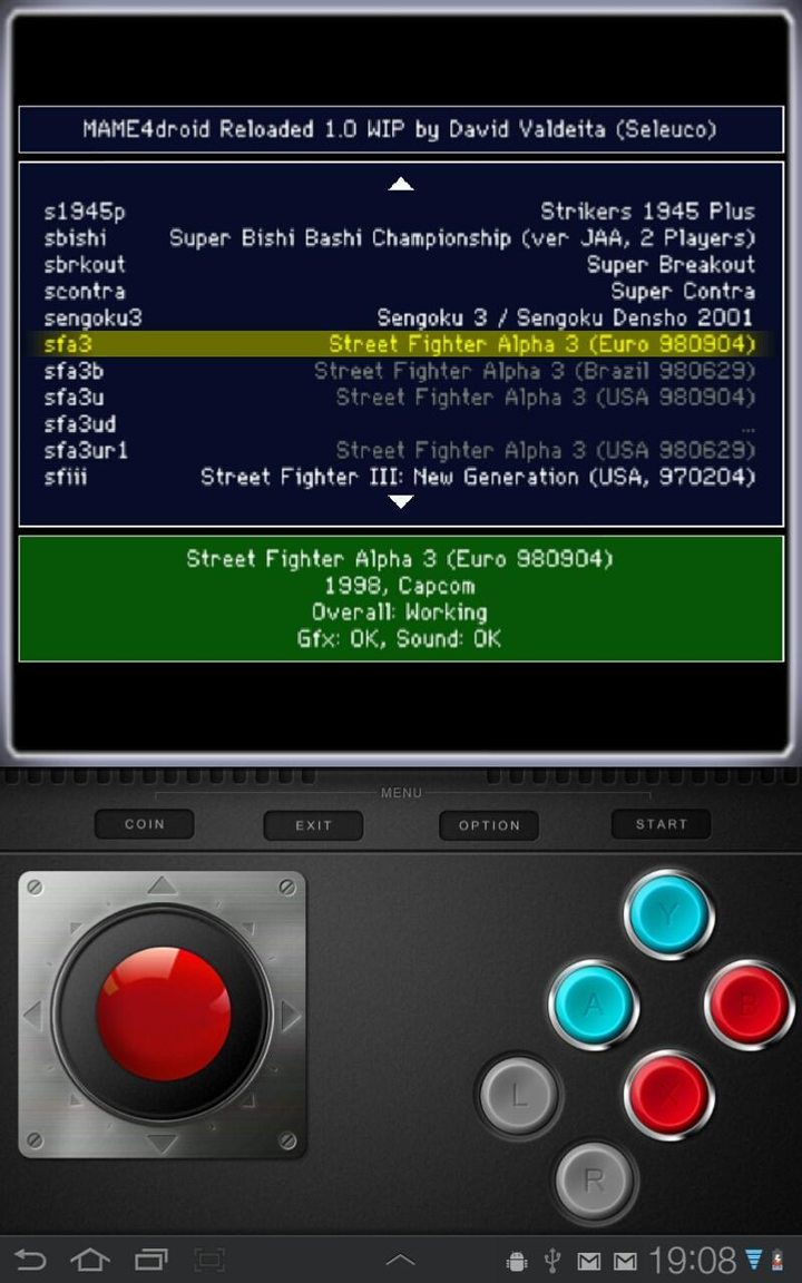MAME4droid  (0.139u1) screenshot image 3_Popularmodapk.com