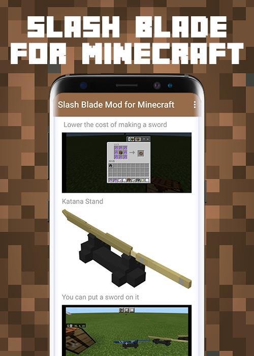 Slash Blade Mod for Minecraft screenshot image 5_Popularmodapk.com