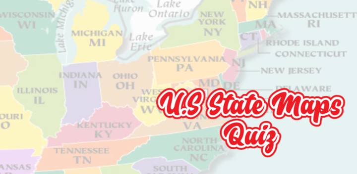 U.S States Maps Quiz screenshot image 1_Popularmodapk.com