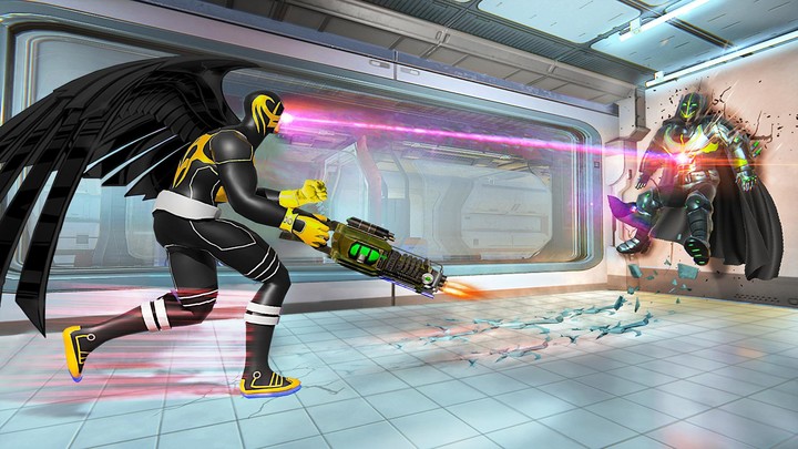 Flying Police Speed Hero Game screenshot image 4_Popularmodapk.com