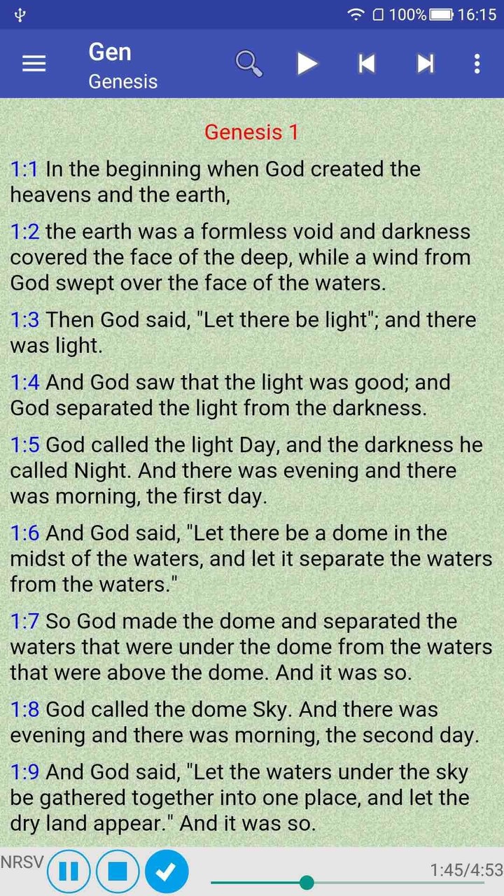 NRSV Audio Holy Bible screenshot image 10_Popularmodapk.com