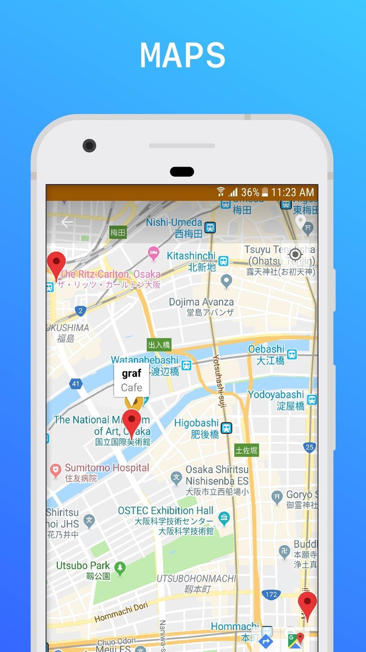 Osaka Travel Guide screenshot image 4_Popularmodapk.com