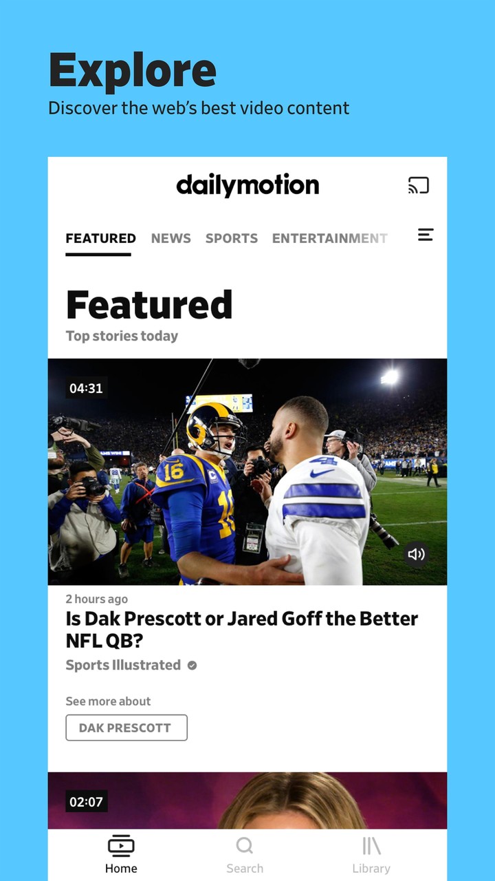 Dailymotion - the home for videos that matter screenshot image 1_Popularmodapk.com