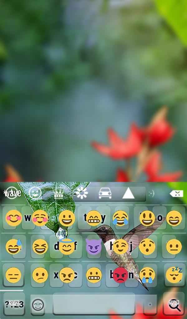 Colibri Animated Keyboard + Live Wallpaper screenshot image 3_Popularmodapk.com