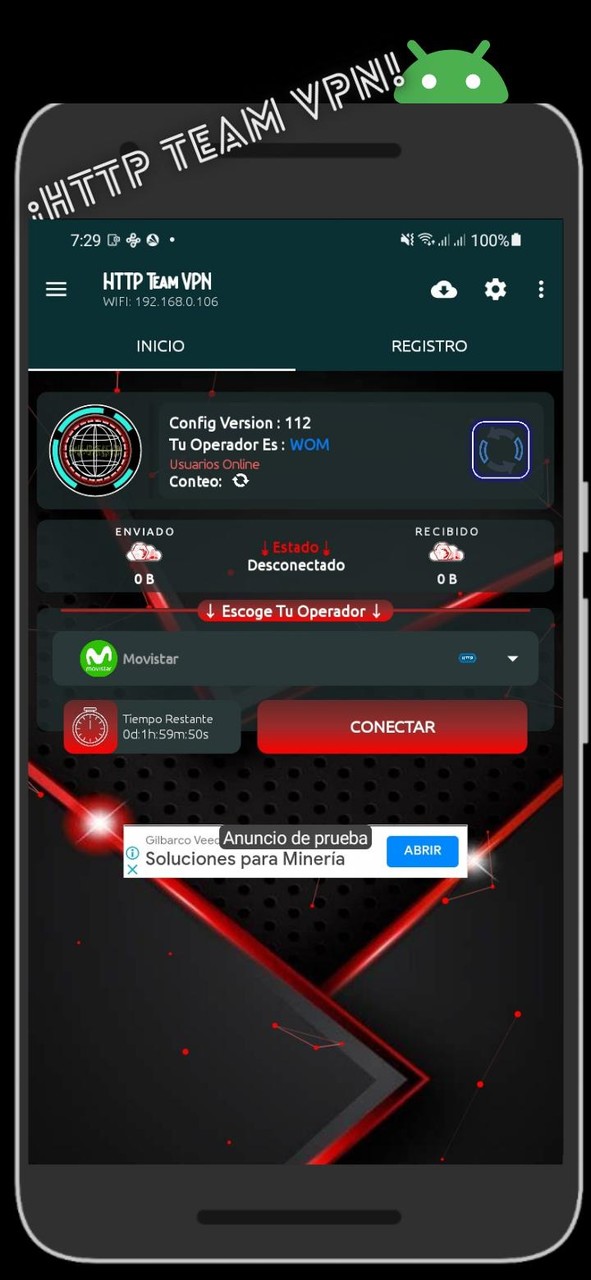 HTTP Team VPN screenshot image 2_Popularmodapk.com