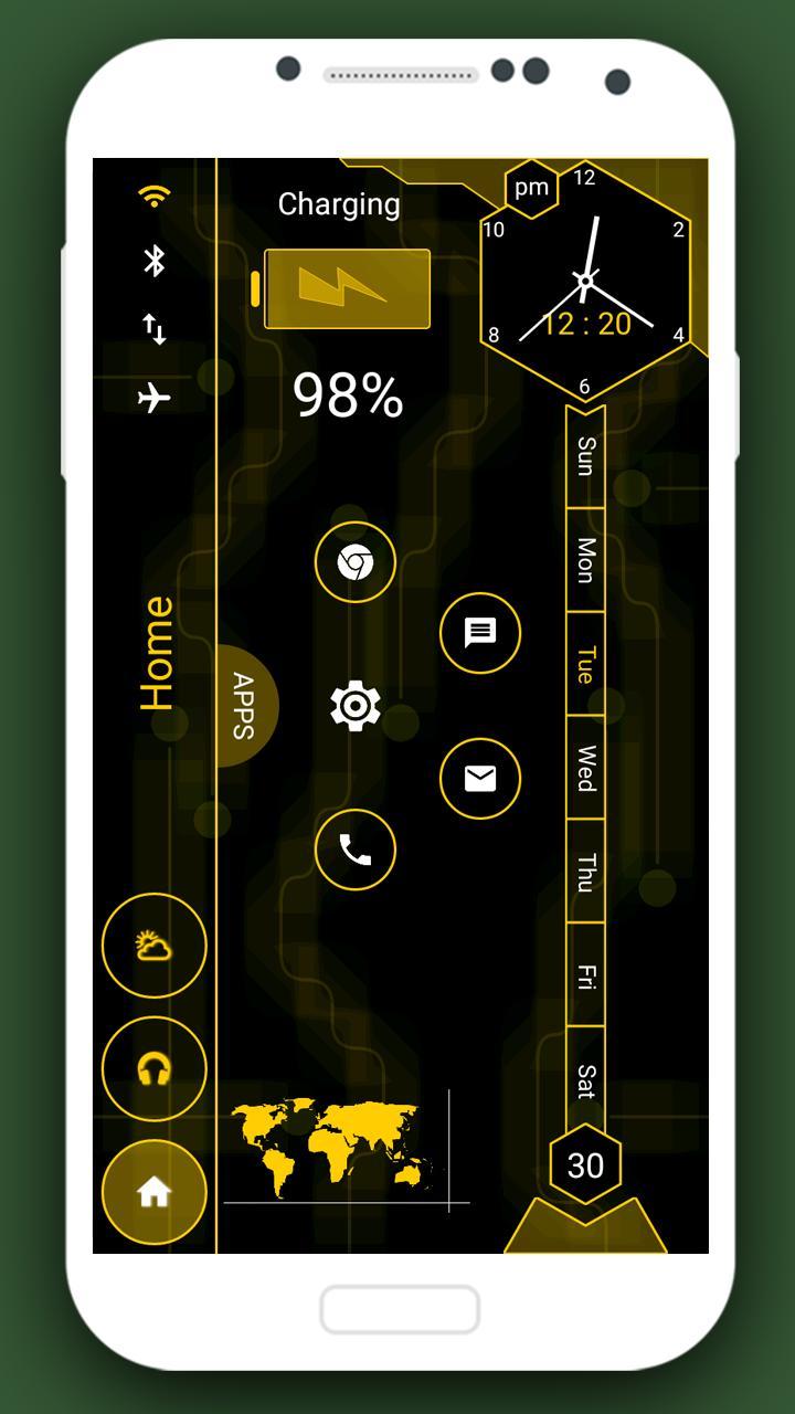 StripHightech Launcher,HideApp screenshot image 8_Popularmodapk.com