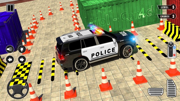Police Car Games Parking 3D screenshot image 4_Popularmodapk.com