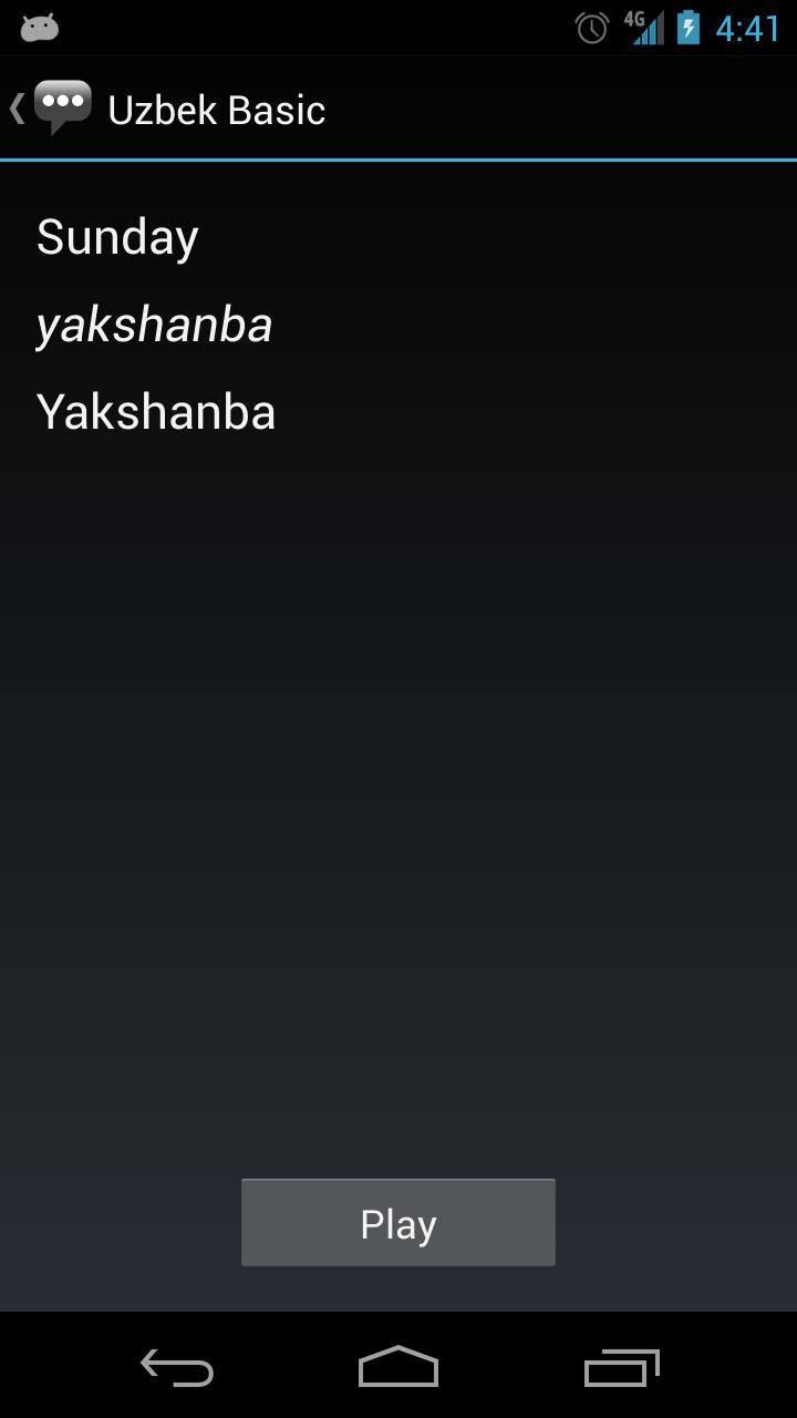 Uzbek Basic Phrases screenshot image 27_Popularmodapk.com