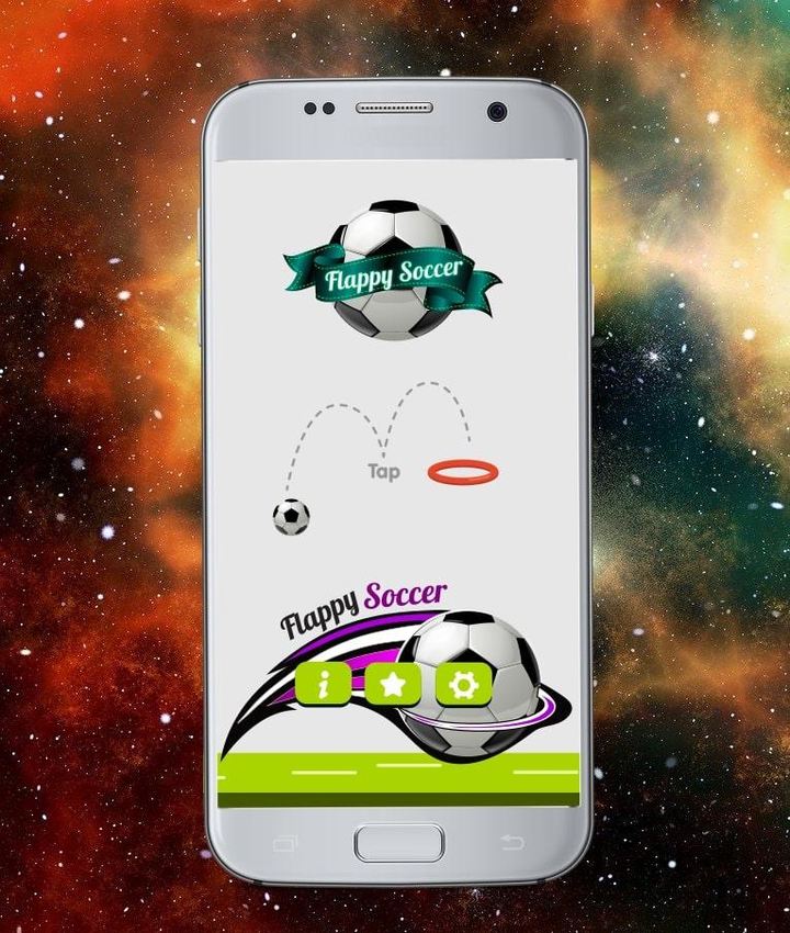 Flappy Soccer Ball screenshot image 1_Popularmodapk.com