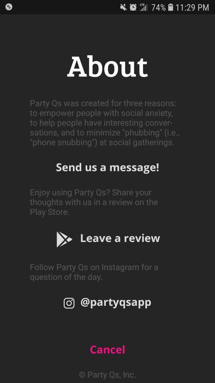 Party Qs - The Questions App f screenshot image 8_Popularmodapk.com