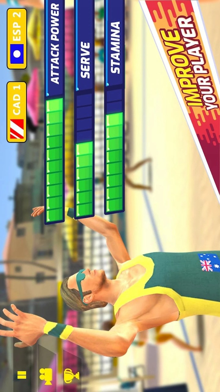 排球：扣篮大师破解版<span>(mod)</span> screenshot image 1_Popularmodapk.com