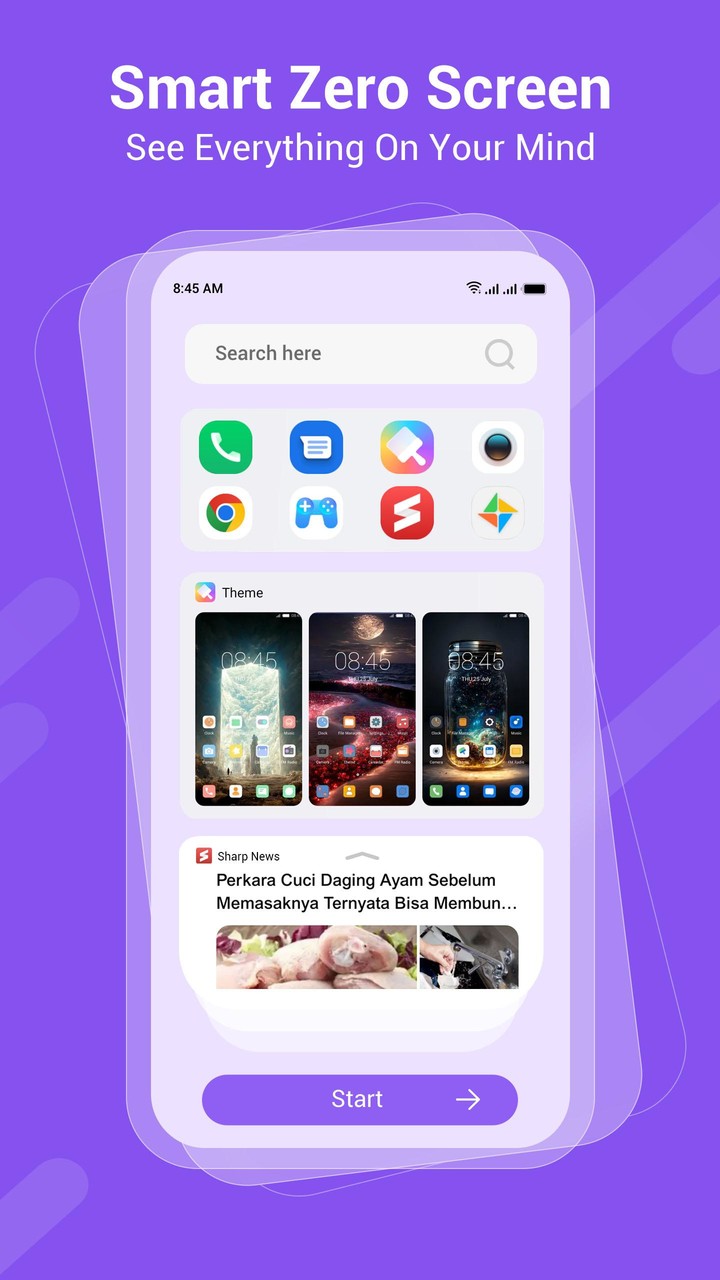Quick Launcher - Cool Themes screenshot image 7_Popularmodapk.com