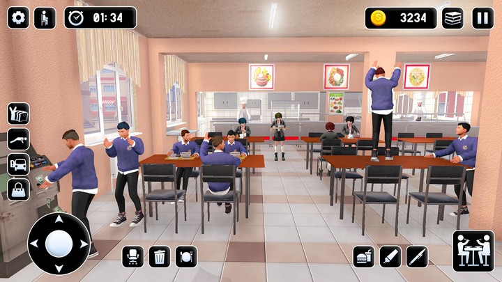 High School Teacher Games 3D screenshot image 3_Popularmodapk.com