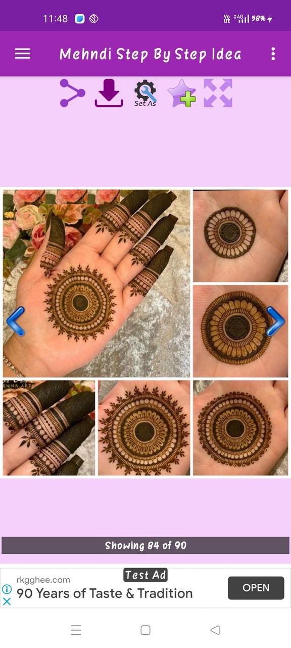 Mehandi Step By Step Idea screenshot image 3_Popularmodapk.com