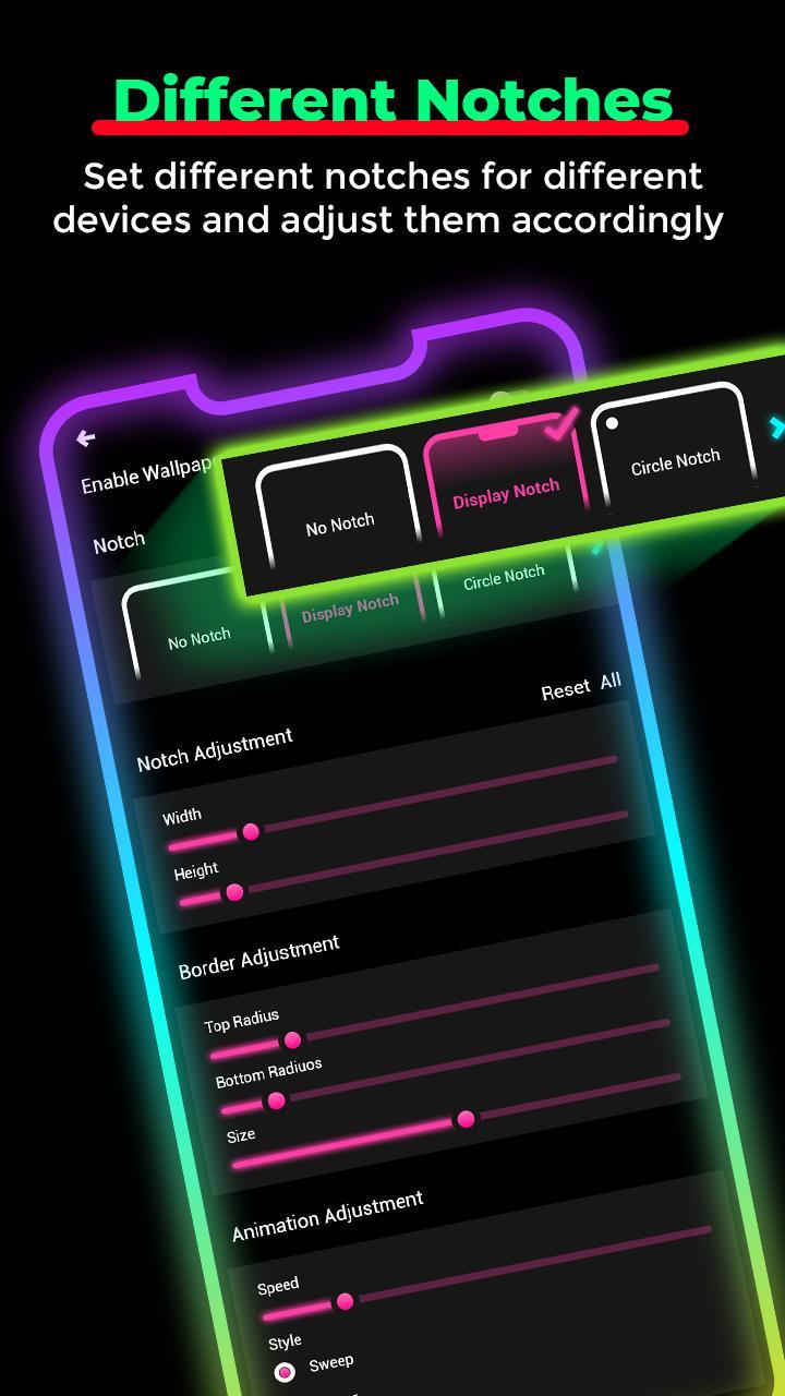 Edge Lighting : Border Light screenshot image 9_Popularmodapk.com