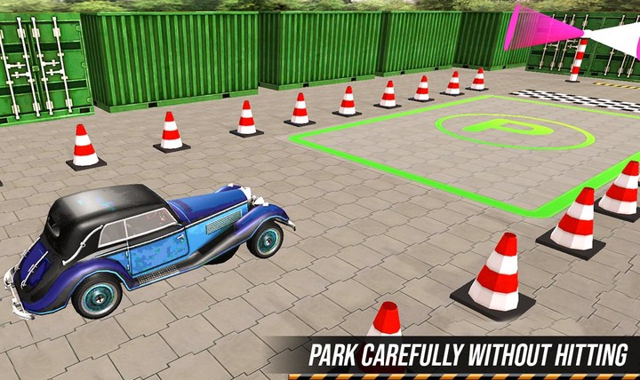 Classic Car Parking screenshot image 3_Popularmodapk.com