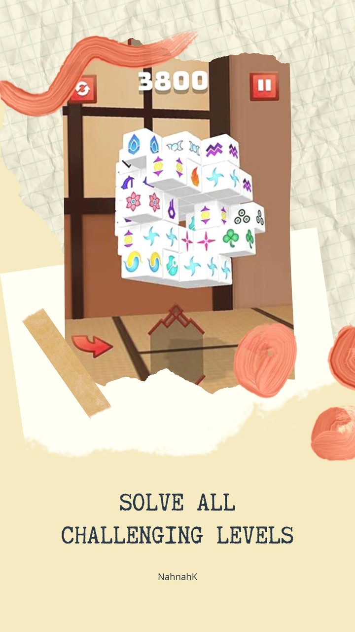 Mahjong 3D screenshot image 4_Popularmodapk.com