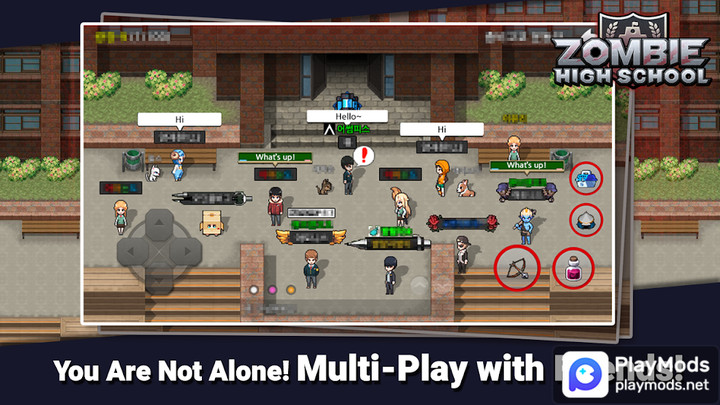 Zombie High School<span>(No Ads)</span> screenshot image 4_Popularmodapk.com
