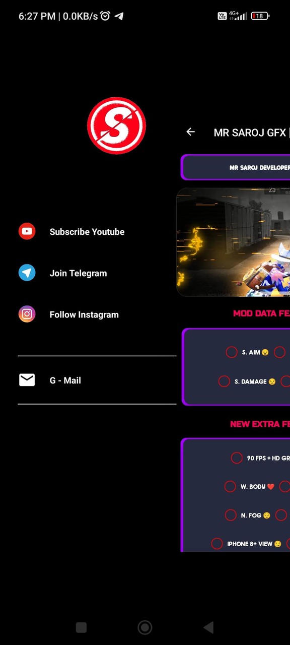 SAROJ GFX TOOL LITE screenshot image 4_Popularmodapk.com