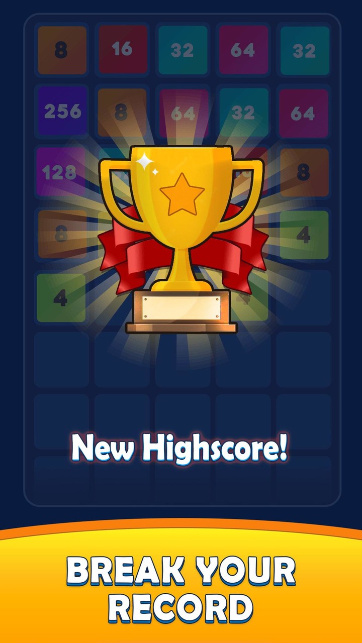 Merge 2048: Number Merge Games screenshot image 3_Popularmodapk.com