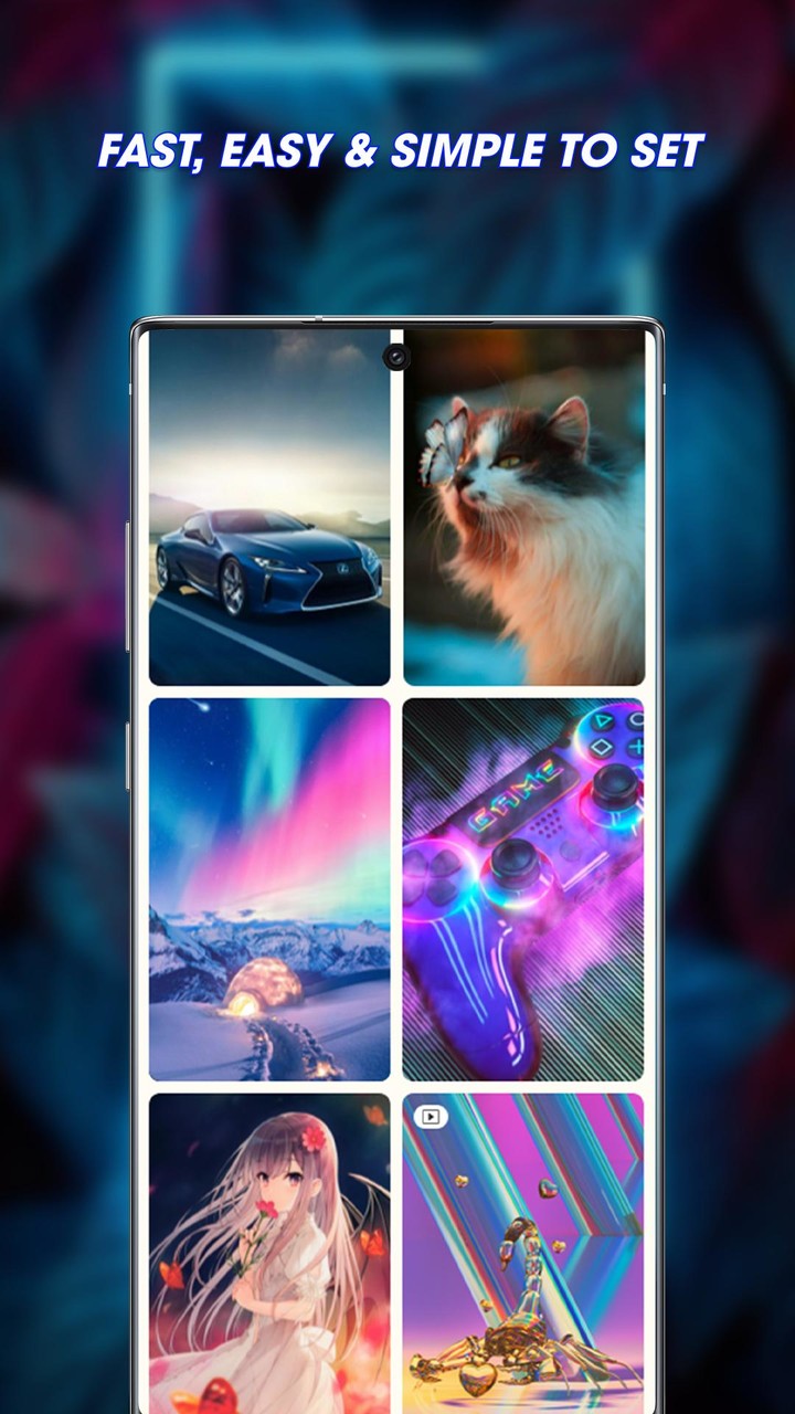 Wallpaper 4K and Backgrounds screenshot image 2_Popularmodapk.com