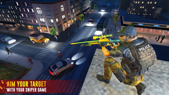 Sniper Games Offline Battle 3D screenshot image 2_Popularmodapk.com